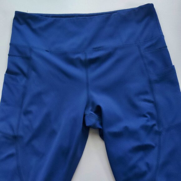 ZYIA Light & Tight active wear leggings cyan women's size 12 - Picture 2 of 13